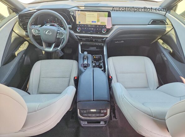 5TDAAAB68TS054477 2026 LEXUS TX Black Dashboard view
