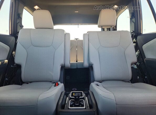 5TDAAAB68TS054477 2026 LEXUS TX Black Rear seats view