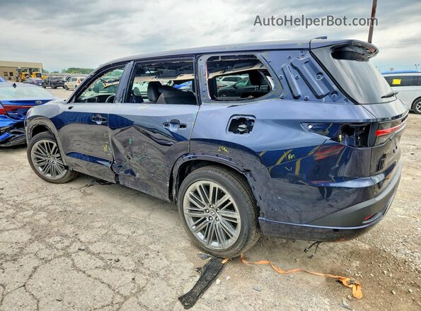 5TDAAAB69SS042336 2025 LEXUS TX Blue Задня ліва чверть