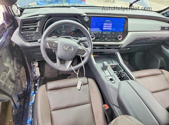 5TDAAAB69SS042336 2025 LEXUS TX Blue Вид панелі приладів