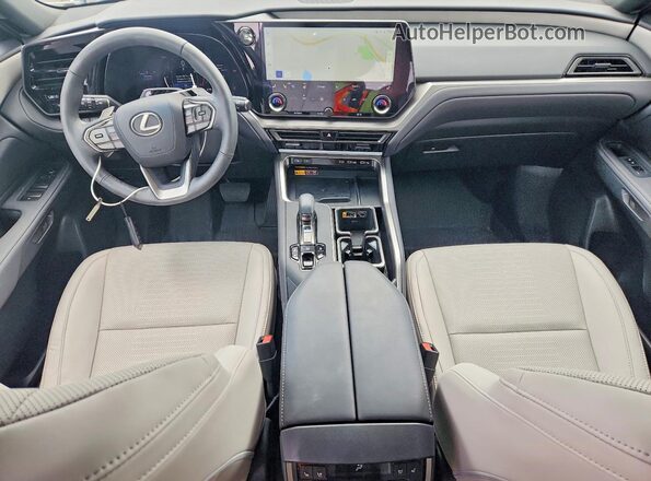 5TDAAAB6XSS028803 2025 LEXUS TX White Вид панелі приладів