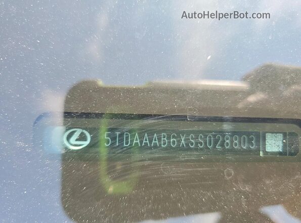 5TDAAAB6XSS028803 2025 LEXUS TX White Вид наклейки з VIN-кодом