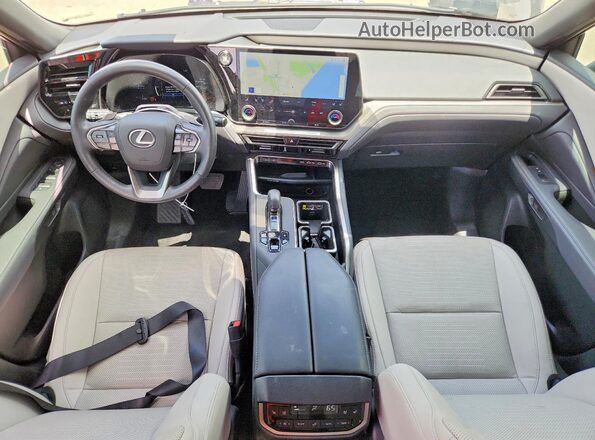 5TDAAAB6XSS042829 2025 LEXUS TX Blue Առջևի վահանակի տեսք
