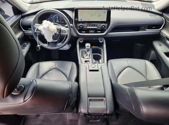 5TDABAA51RS000341 2024 TOYOTA GRAND Gray Widok deski rozdzielczej