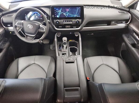 5TDABAA55TS004724 2026 TOYOTA GRAND Blue წინა პანელის ხედი