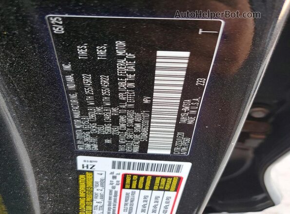 5TDABAB62SS011071 2025 LEXUS TX Black Vista del compartimento del motor