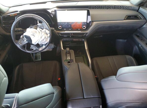 5TDABAB62SS011071 2025 LEXUS TX Black Vista del salpicadero