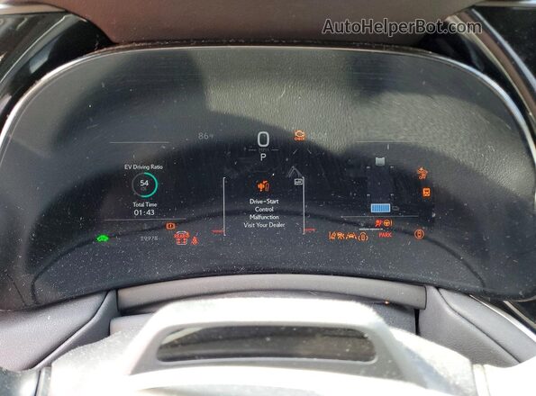 5TDABAB62SS013371 2025 LEXUS TX Silver Vista del cuadro de instrumentos