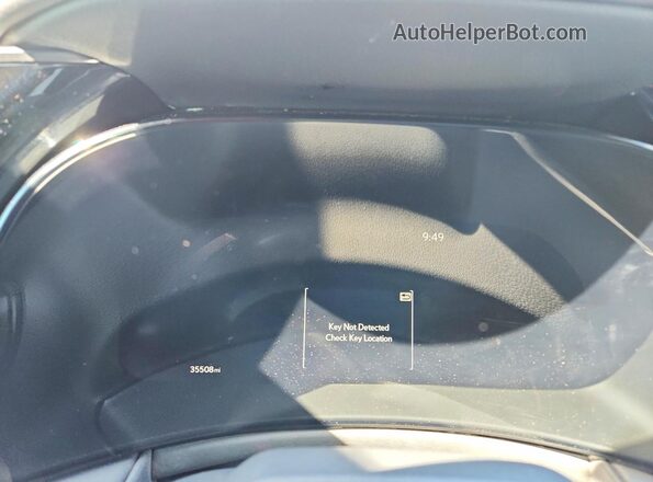 5TDABAB69RS004015 2024 LEXUS TX Black Вид щитка приладів
