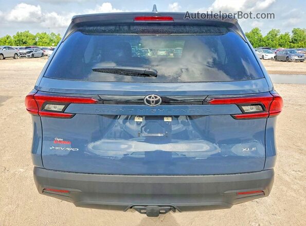 5TDACAB50SS062542 2025 TOYOTA GRAND Blue Rear view