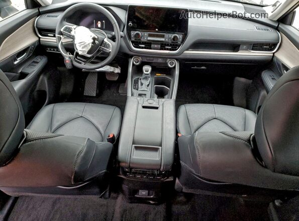 5TDACAB50SS063934 2025 TOYOTA GRAND Gray წინა პანელის ხედი