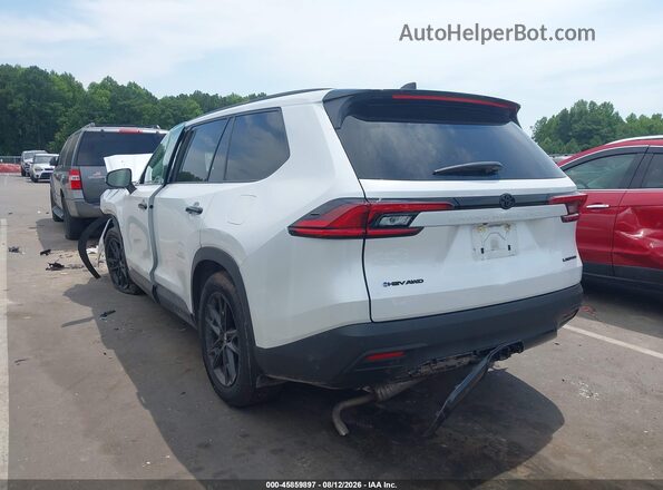5TDACAB51SS046737 2025 TOYOTA GRAND HIGHLANDER White Հետևի ձախ