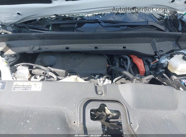 5TDACAB51SS046737 2025 TOYOTA GRAND HIGHLANDER White Հետևի տեսք