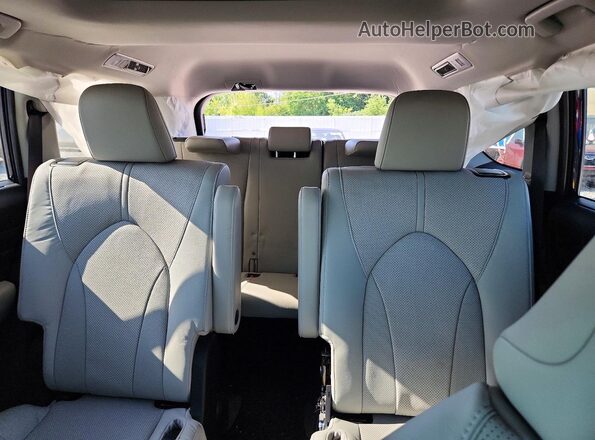 5TDACAB51SS055387 2025 TOYOTA GRAND Blue Vista de los asientos traseros