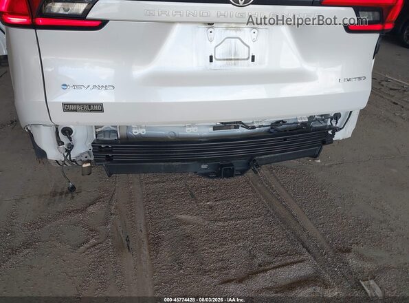 5TDACAB52SS060744 2025 TOYOTA GRAND HIGHLANDER White Vista frontal