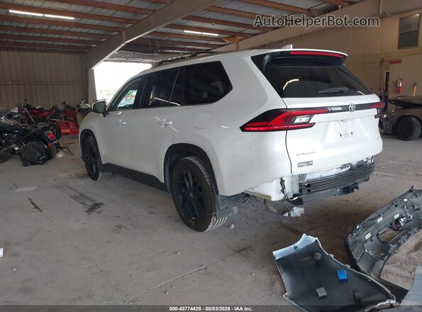 5TDACAB52SS060744 2025 TOYOTA GRAND HIGHLANDER White Trasero izquierdo