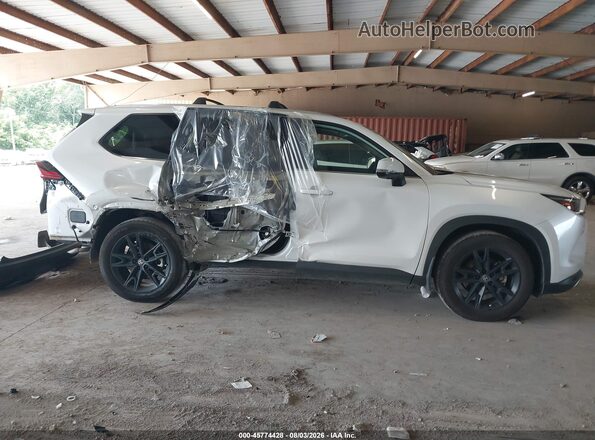 5TDACAB52SS060744 2025 TOYOTA GRAND HIGHLANDER White Vista interior trasera