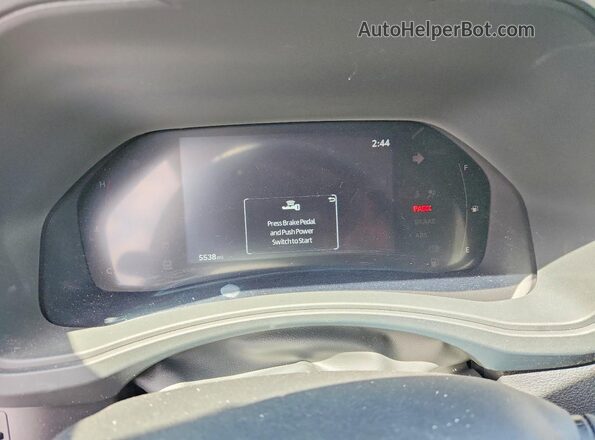 5TDACAB52TS099884 2026 TOYOTA GRAND Silver Widok zestawu wskaźników