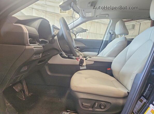 5TDACAB53SS050997 2025 TOYOTA GRAND Black Widok wnętrza z przodu