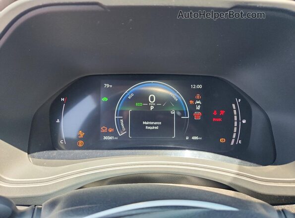 5TDACAB53TS071608 2026 TOYOTA GRAND Black Instrument cluster view