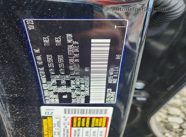 5TDACAB54RS005867 2024 TOYOTA GRAND Black Widok naklejki z numerem VIN