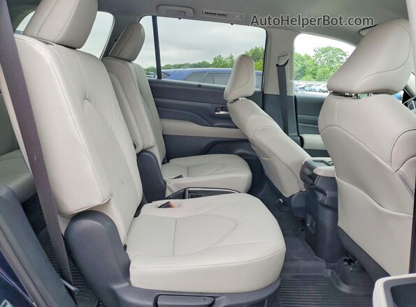 5TDACAB54TS095223 2026 TOYOTA GRAND Синий Вид задней части салона