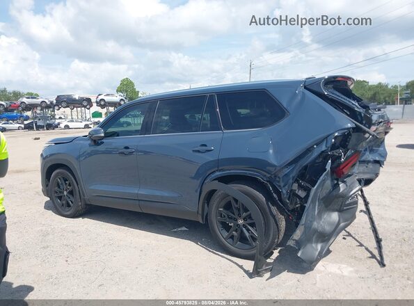 5TDACAB55TS098082 2026 TOYOTA GRAND HIGHLANDER HYBRID Gray Rear interior view