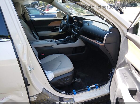 5TDACAB57RS028334 2024 TOYOTA GRAND HIGHLANDER Белый Вид салона спереди