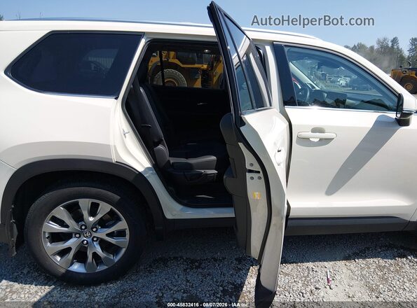 5TDACAB58RS003538 2024 TOYOTA GRAND HIGHLANDER White Widok naklejki z numerem VIN