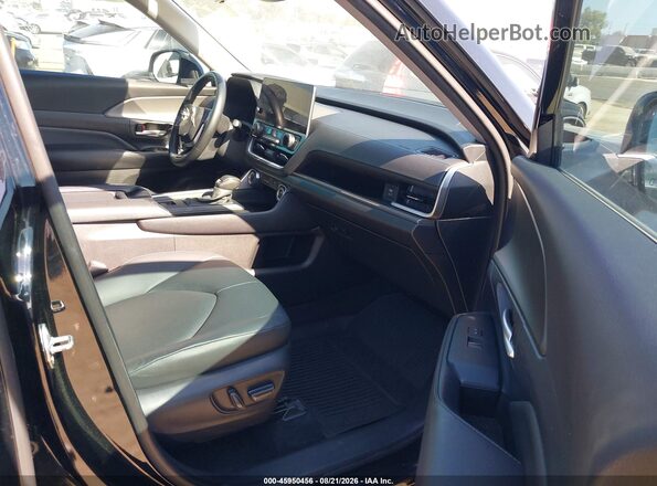 5TDACAB59RS006996 2024 TOYOTA GRAND HIGHLANDER Черный Вид салона спереди