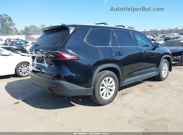 5TDACAB59RS006996 2024 TOYOTA GRAND HIGHLANDER Черный Задняя правая четверть