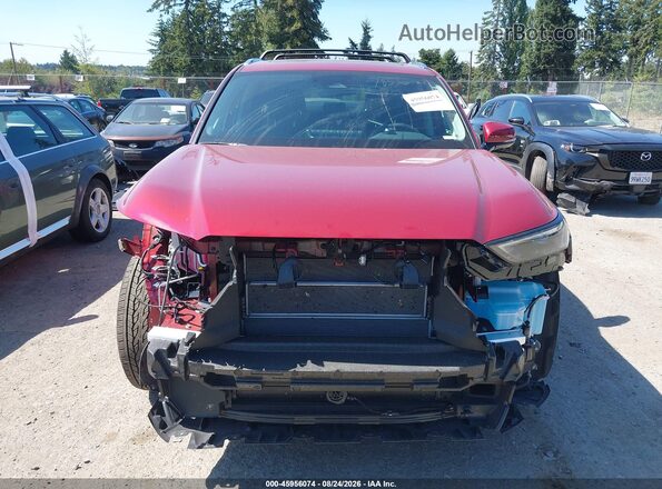 5TDACAB59TS067997 2026 TOYOTA GRAND HIGHLANDER HYBRID Красный Вид задней части салона