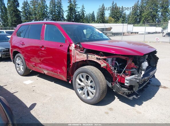 5TDACAB59TS067997 2026 TOYOTA GRAND HIGHLANDER HYBRID Красный Вид спереди