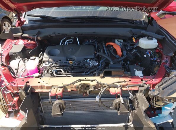 5TDACAB59TS067997 2026 TOYOTA GRAND HIGHLANDER HYBRID Красный Вид сзади