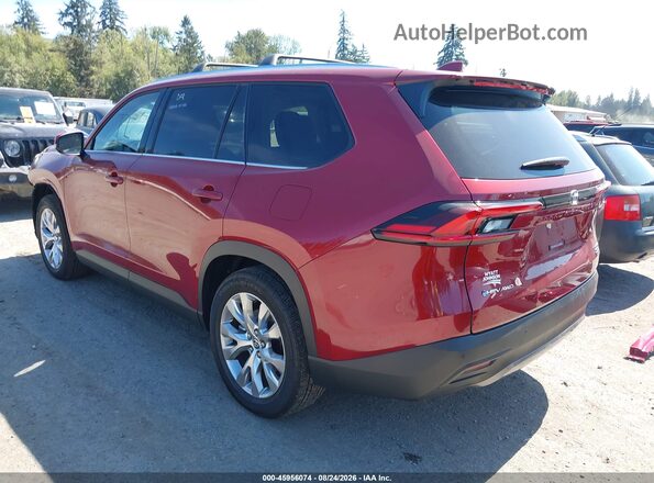 5TDACAB59TS067997 2026 TOYOTA GRAND HIGHLANDER HYBRID Красный Задняя левая четверть