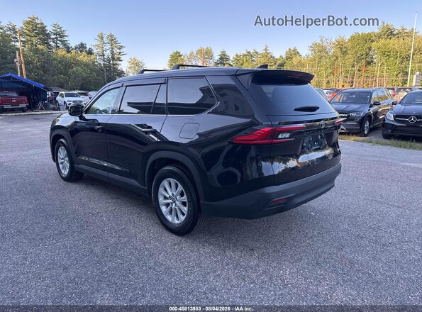 5TDACAB5XRS005369 2024 TOYOTA GRAND HIGHLANDER Black Задня ліва чверть