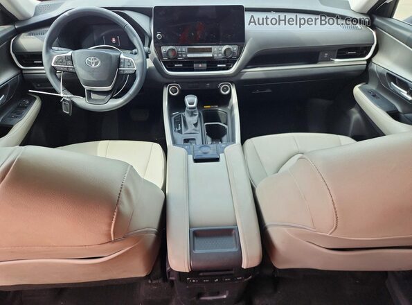 5TDACAB5XRS006019 2024 TOYOTA GRAND White წინა პანელის ხედი