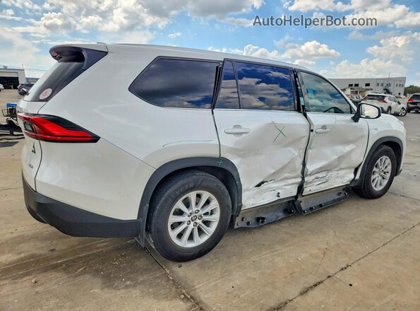 5TDACAB5XRS006019 2024 TOYOTA GRAND White უკანა მარჯვენა