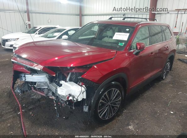 5TDADAB50TS028776 2026 TOYOTA GRAND HIGHLANDER HYBRID Red Przód lewy