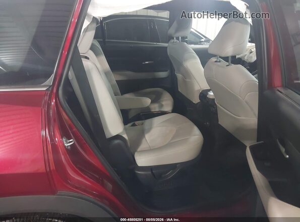 5TDADAB50TS028776 2026 TOYOTA GRAND HIGHLANDER HYBRID Red Widok naklejki z numerem VIN