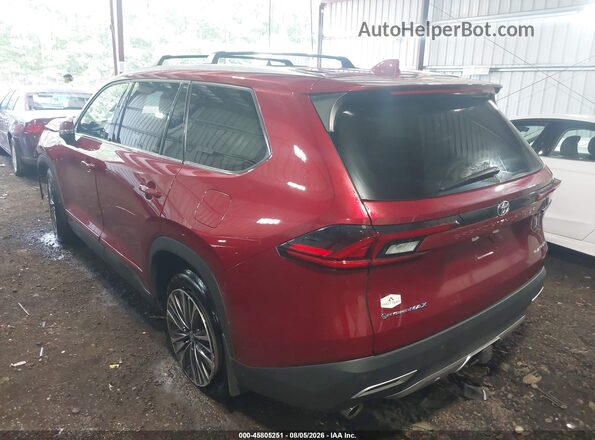 5TDADAB50TS028776 2026 TOYOTA GRAND HIGHLANDER HYBRID Red Tył lewy