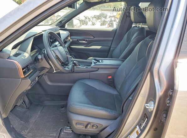5TDADAB51SS023200 2025 TOYOTA GRAND Серый Вид салона спереди