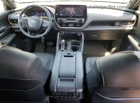 5TDADAB51SS023200 2025 TOYOTA GRAND Серый Вид панели приборов