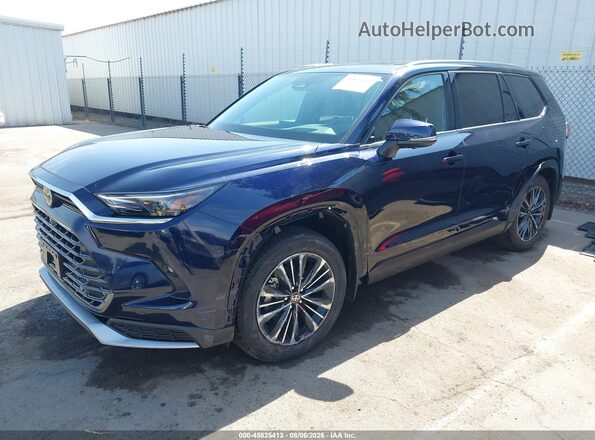 5TDADAB52TS040525 2026 TOYOTA GRAND HIGHLANDER HYBRID Blue Front left