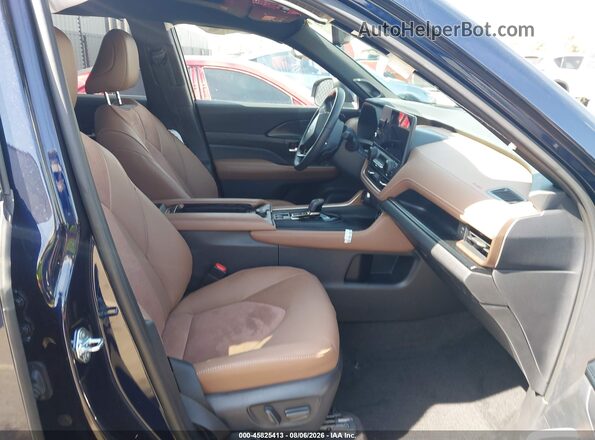 5TDADAB52TS040525 2026 TOYOTA GRAND HIGHLANDER HYBRID Blue Front interior view