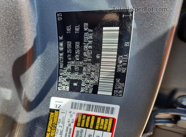 5TDADAB53TS032546 2026 TOYOTA GRAND Gray Շարժիչի բաժամունքի տեսք