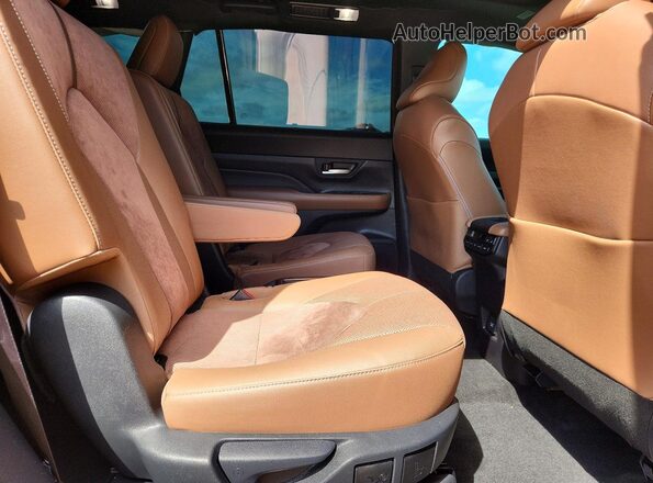 5TDADAB55SS016170 2025 TOYOTA GRAND Red Vista interior trasera
