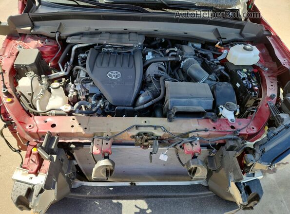 5TDADAB55SS016170 2025 TOYOTA GRAND Red Vista del compartimento del motor