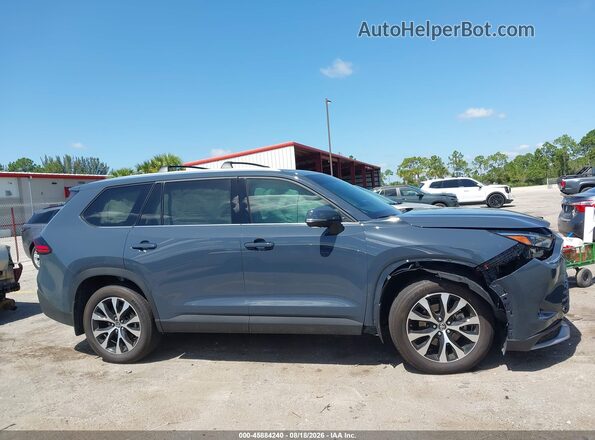 5TDADAB58SS025526 2025 TOYOTA GRAND HIGHLANDER Gray Սալոնի 360 աստիճան տեսք