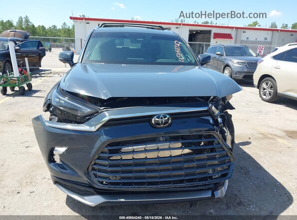 5TDADAB58SS025526 2025 TOYOTA GRAND HIGHLANDER Gray Սալոնի հետևի տեսք